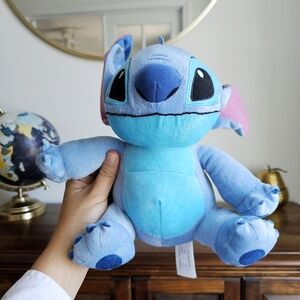 Disney Stitch Plush 9” Just Play Lilo & Stitch Blue Alien Stuffed Animal Toy